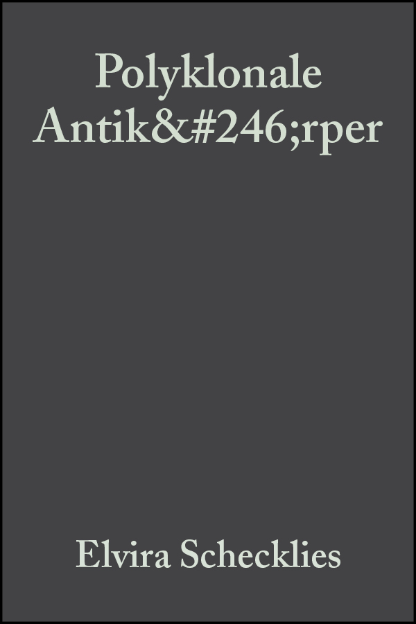 Обложка книги «Polyklonale Antikörper»