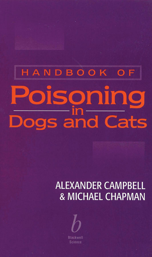 Обложка книги «Handbook of Poisoning in Dogs and Cats»