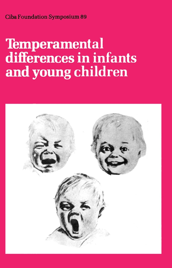Обложка книги «Temperamental Differences in Infants and Young Children»