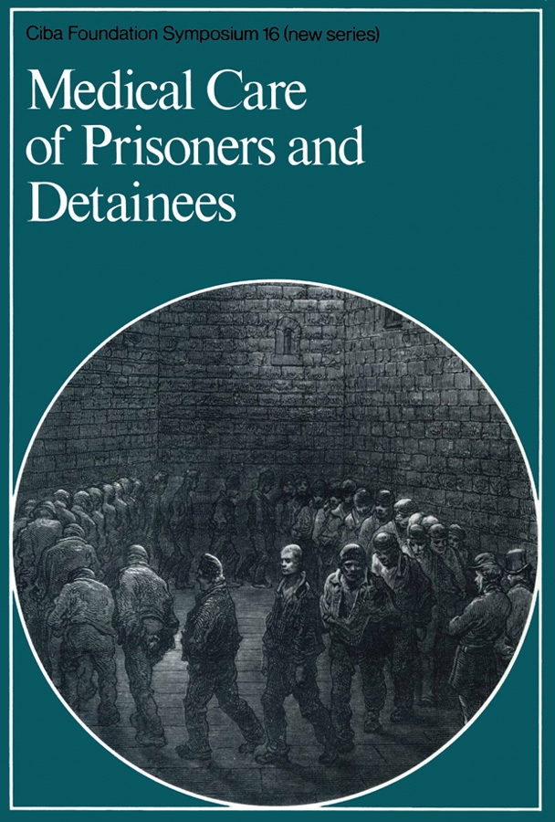 Обложка книги «Medical Care of Prisoners and Detainees»