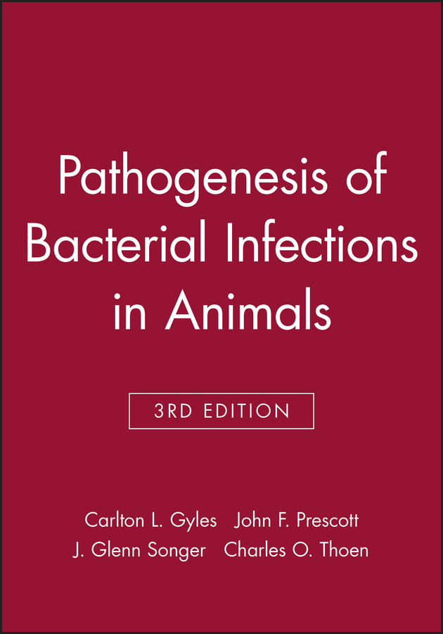 Обложка книги «Pathogenesis of Bacterial Infections in Animals»
