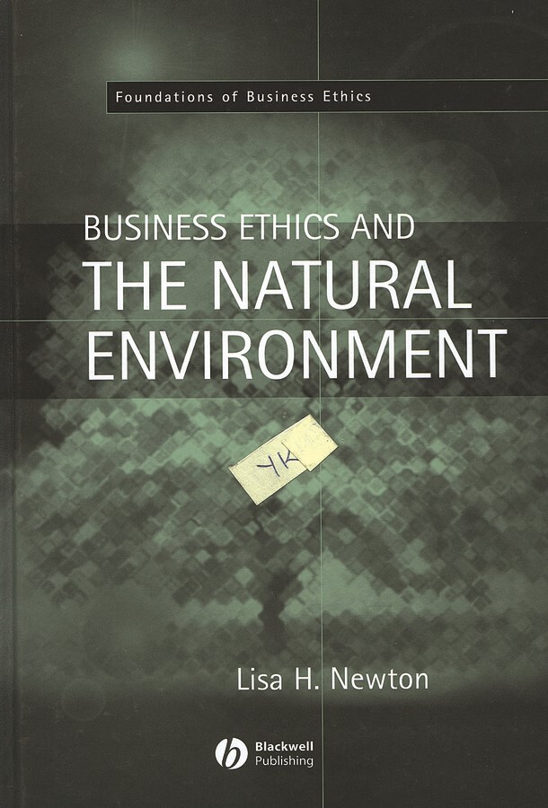 Обложка книги «Business Ethics and the Natural Environment»