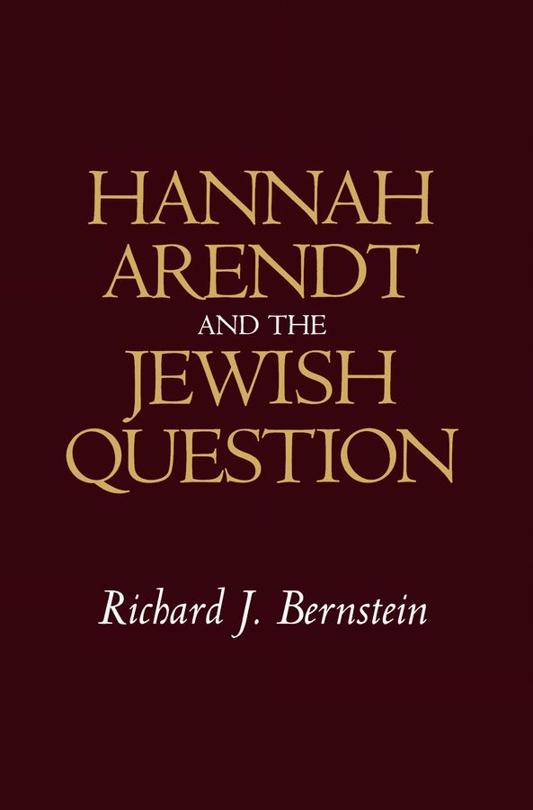 Обложка книги «Hannah Arendt and the Jewish Question»