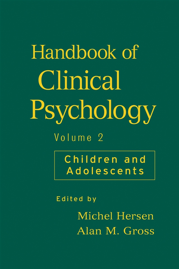 Обложка книги «Handbook of Clinical Psychology, Volume 2»