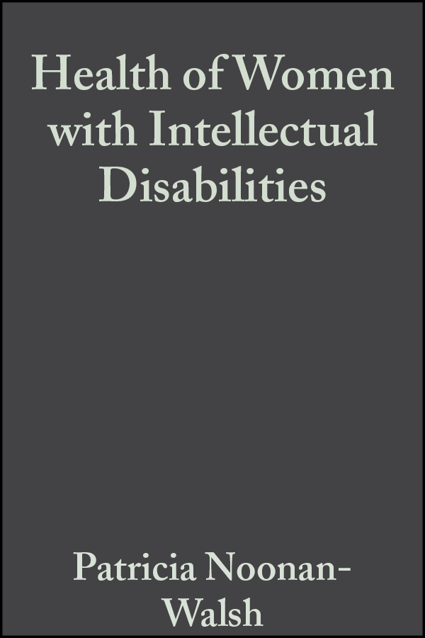 Обложка книги «Health of Women with Intellectual Disabilities»