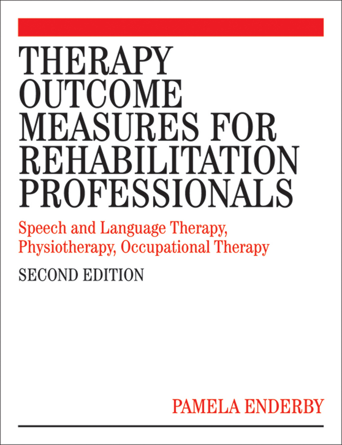 Обложка книги «Therapy Outcome Measures for Rehabilitation Professionals»