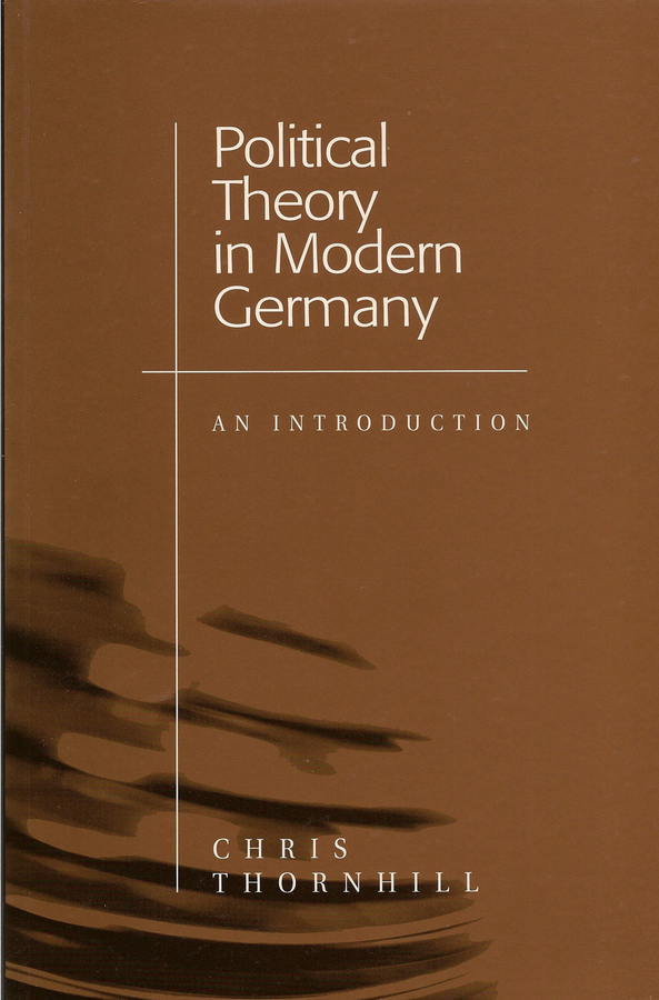 Обложка книги «Political Theory in Modern Germany»