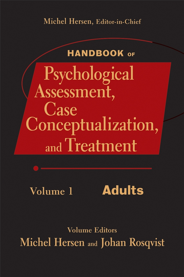 Обложка книги «Handbook of Psychological Assessment, Case Conceptualization, and Treatment, Volume 1»