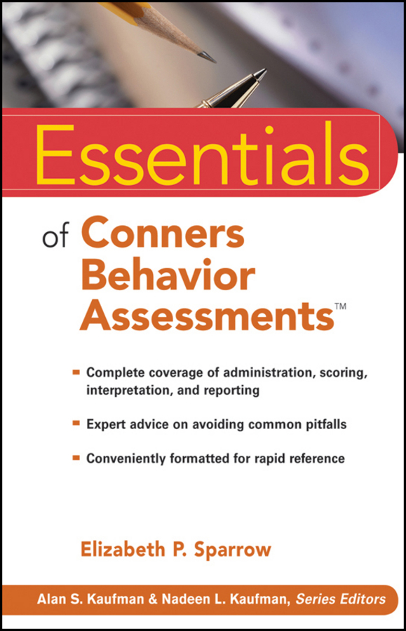 Обложка книги «Essentials of Conners Behavior Assessments»