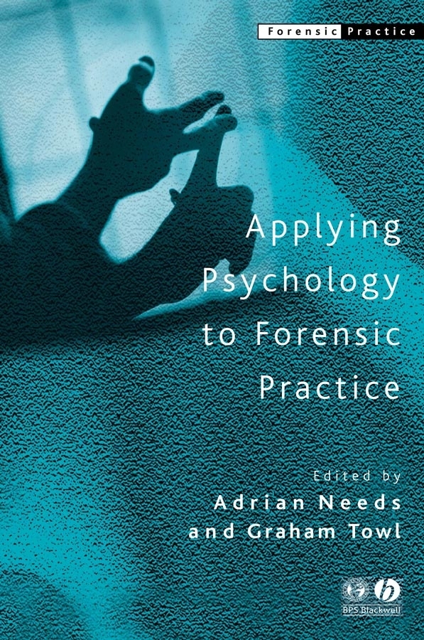 Обложка книги «Applying Psychology to Forensic Practice»