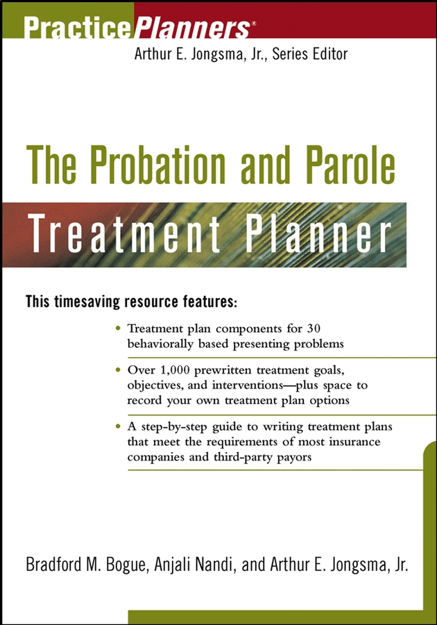Обложка книги «The Probation and Parole Treatment Planner»