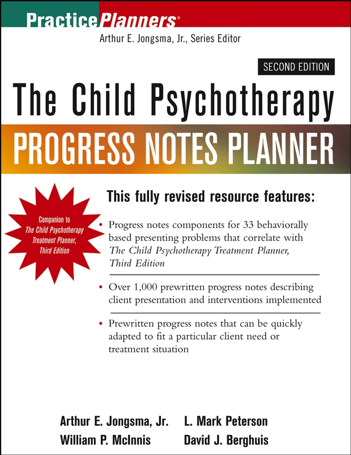 Обложка книги «The Child Psychotherapy Progress Notes Planner»