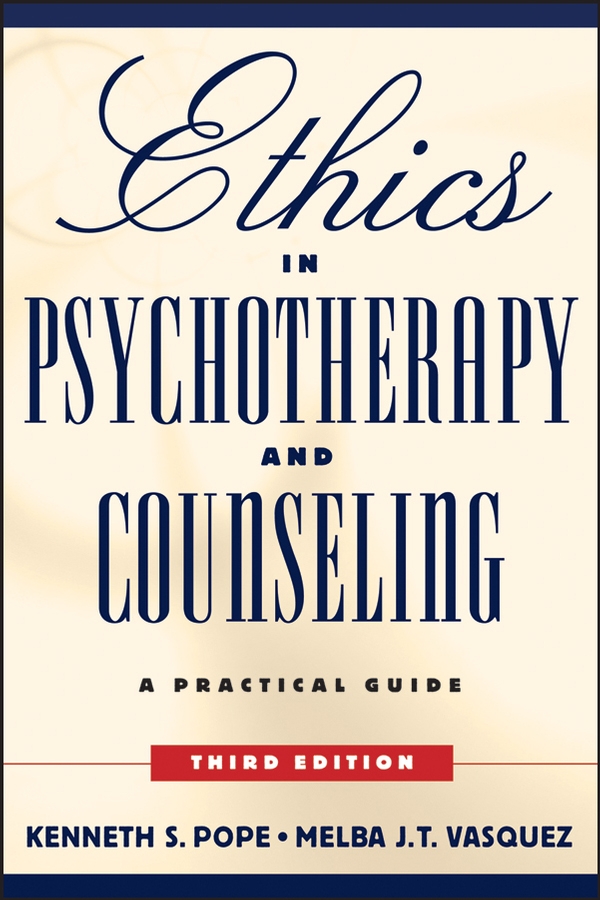 Обложка книги «Ethics in Psychotherapy and Counseling»