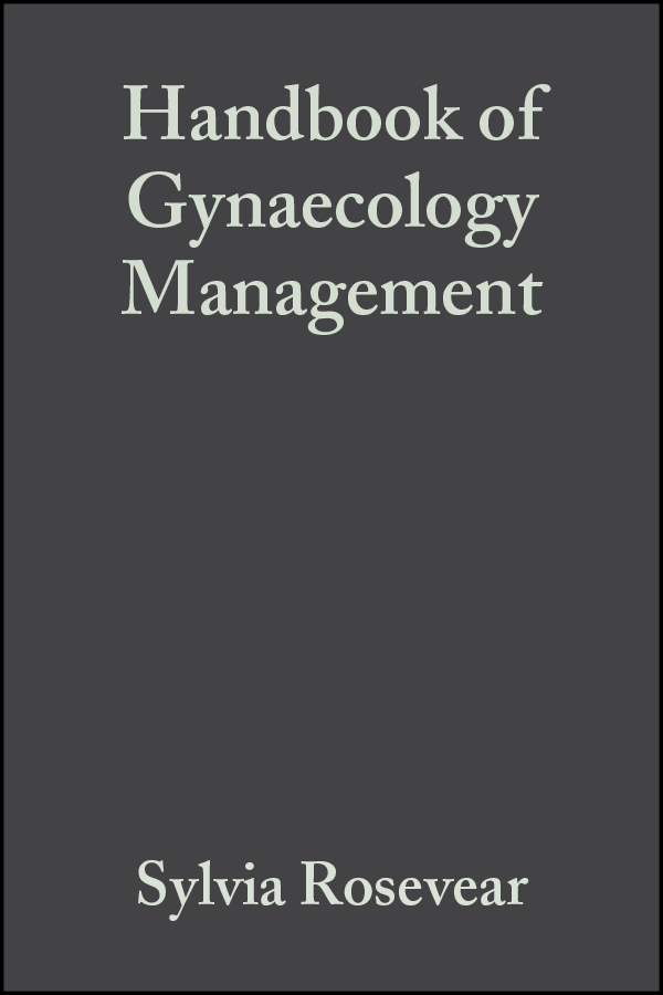 Обложка книги «Handbook of Gynaecology Management»