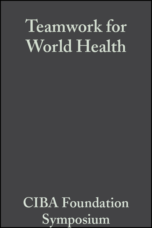 Обложка книги «Teamwork for World Health»