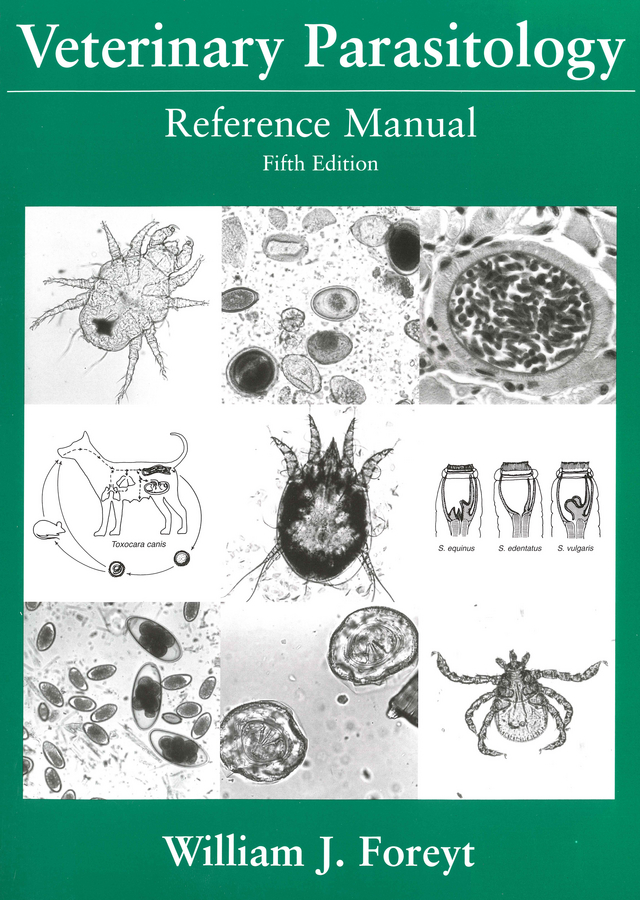 Обложка книги «Veterinary Parasitology Reference Manual»