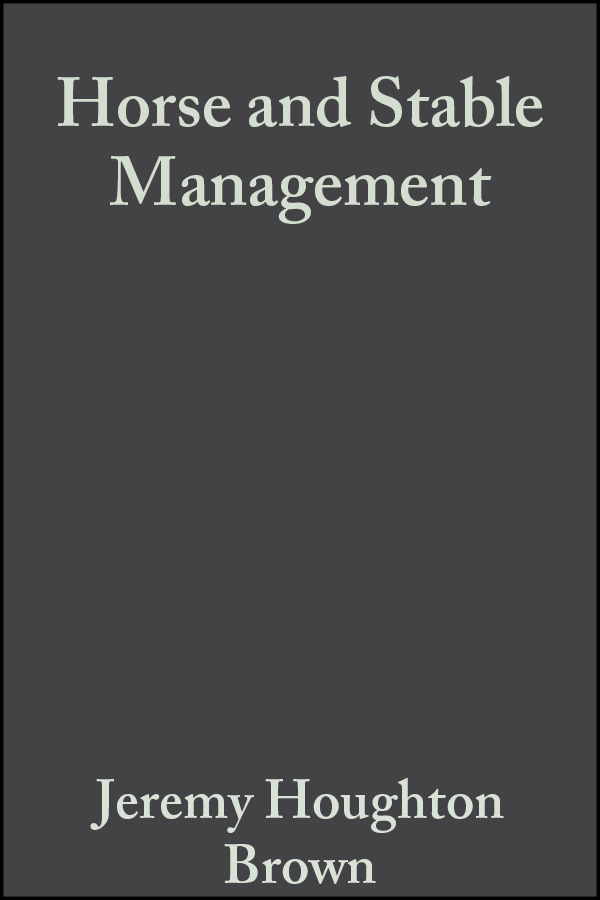 Обложка книги «Horse and Stable Management»