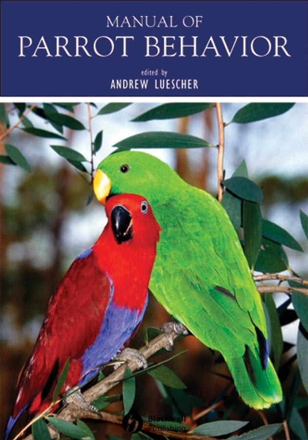 Обложка книги «Manual of Parrot Behavior»
