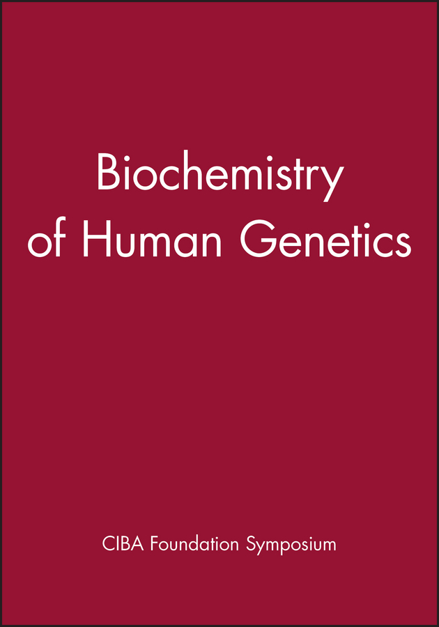 Обложка книги «Biochemistry of Human Genetics»