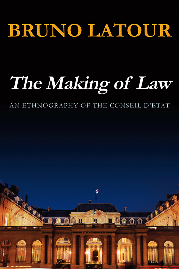 Обложка книги «The Making of Law»