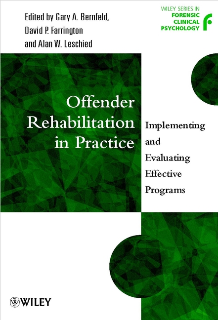 Обложка книги «Offender Rehabilitation in Practice»