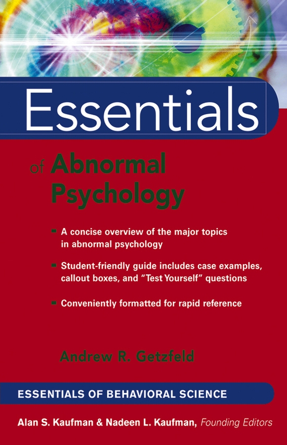 Обложка книги «Essentials of Abnormal Psychology»