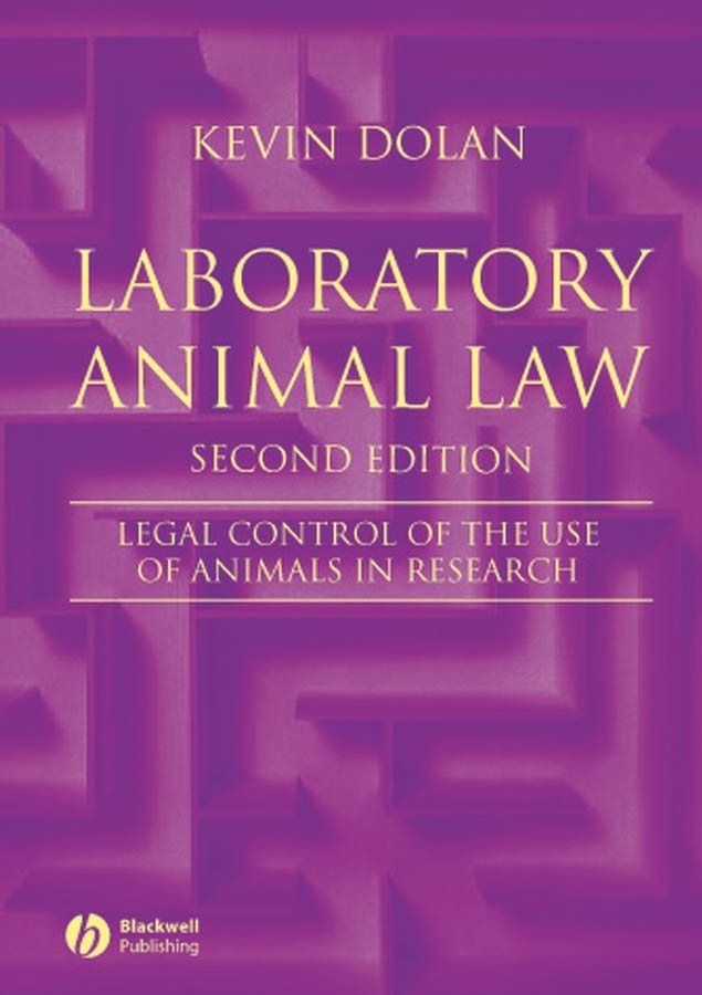 Обложка книги «Laboratory Animal Law»