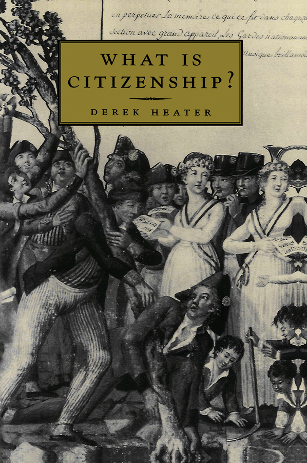 Обложка книги «What is Citizenship?»