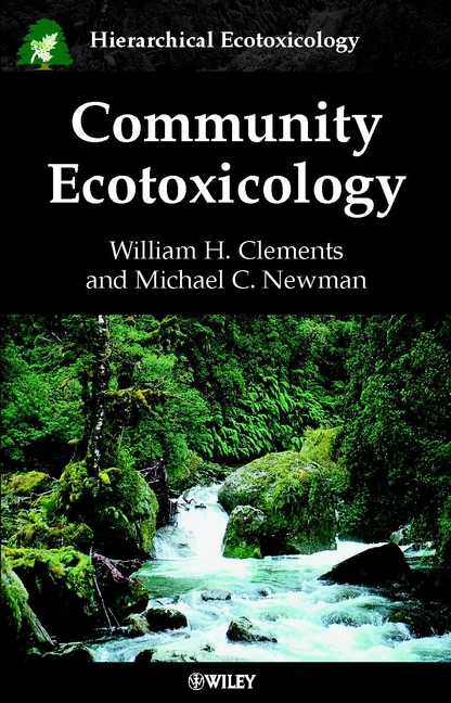 Обложка книги «Community Ecotoxicology»