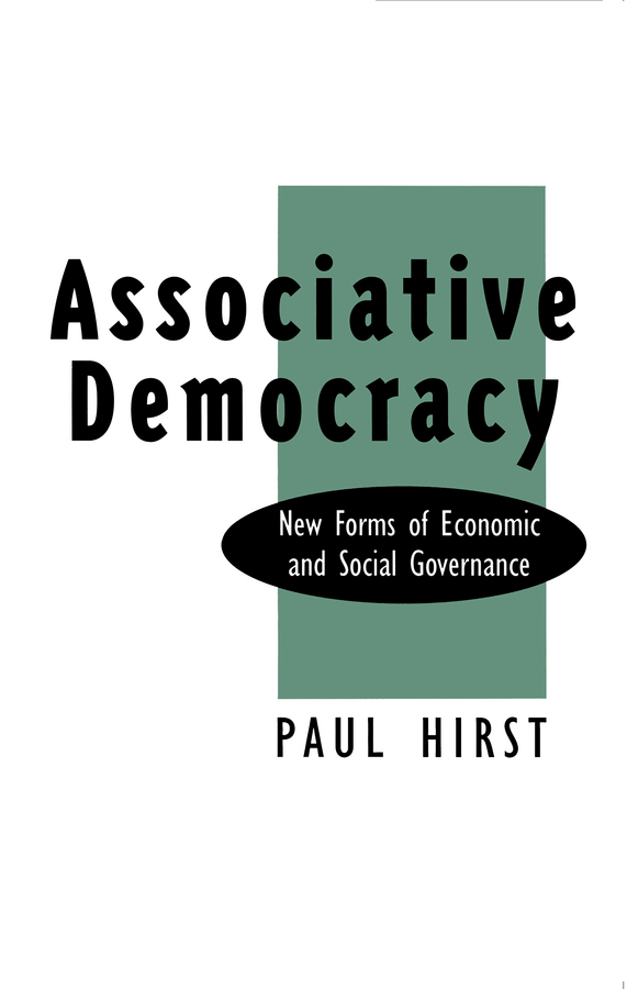 Обложка книги «Associative Democracy»