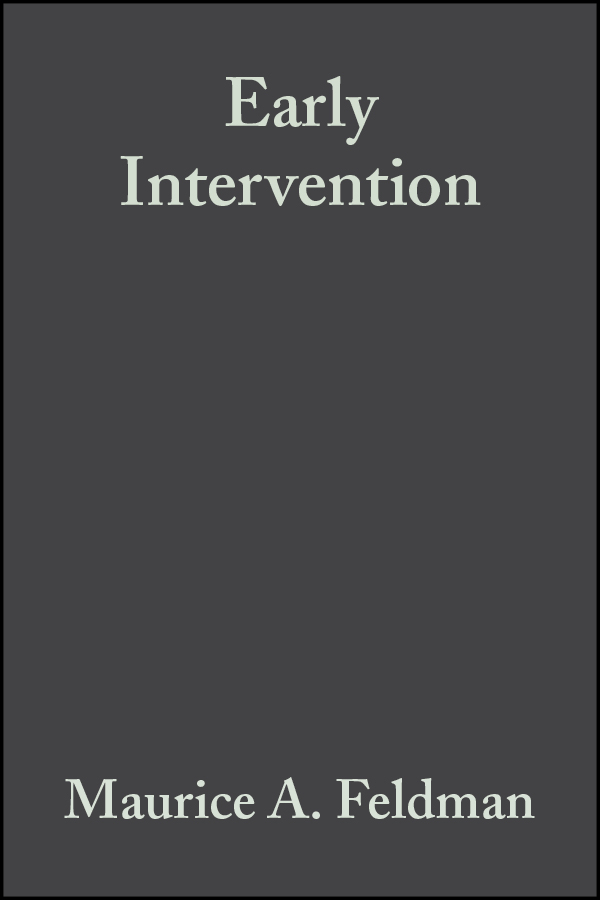 Обложка книги «Early Intervention»