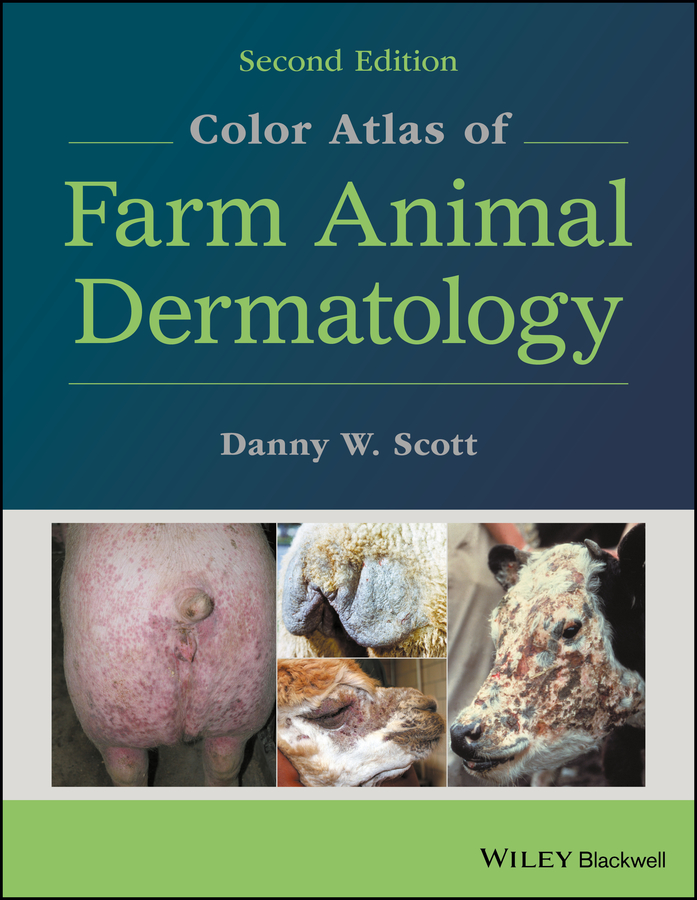 Обложка книги «Color Atlas of Farm Animal Dermatology»