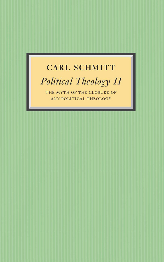 Обложка книги «Political Theology II»