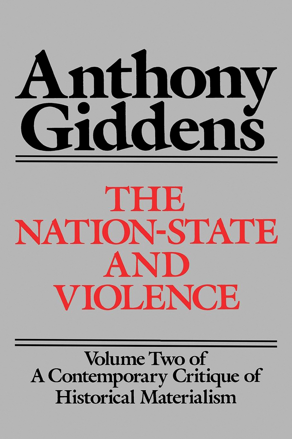 Обложка книги «The Nation-State and Violence»