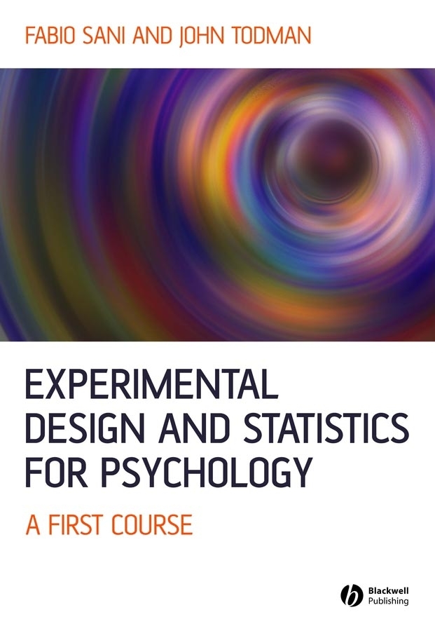 Обложка книги «Experimental Design and Statistics for Psychology»