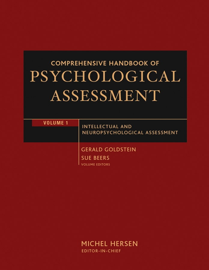 Обложка книги «Comprehensive Handbook of Psychological Assessment, Volume 1»