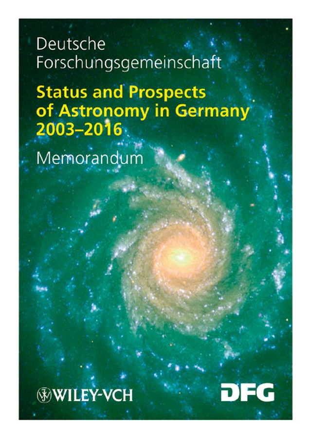 Обложка книги «Status and Prospects of Astronomy in Germany 2003-2016»