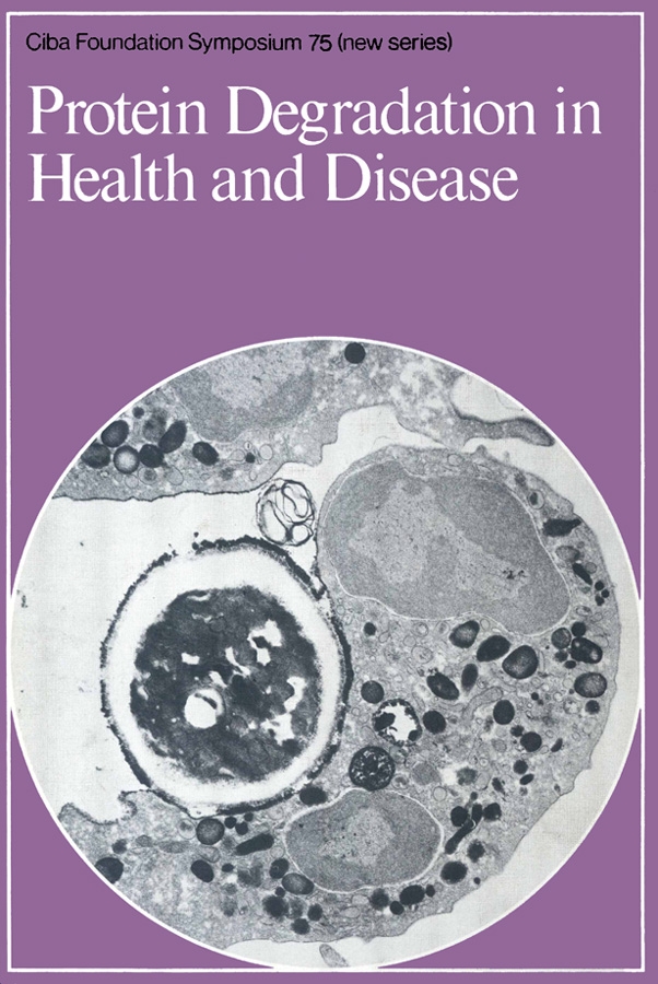 Обложка книги «Protein Degradation in Health and Disease»