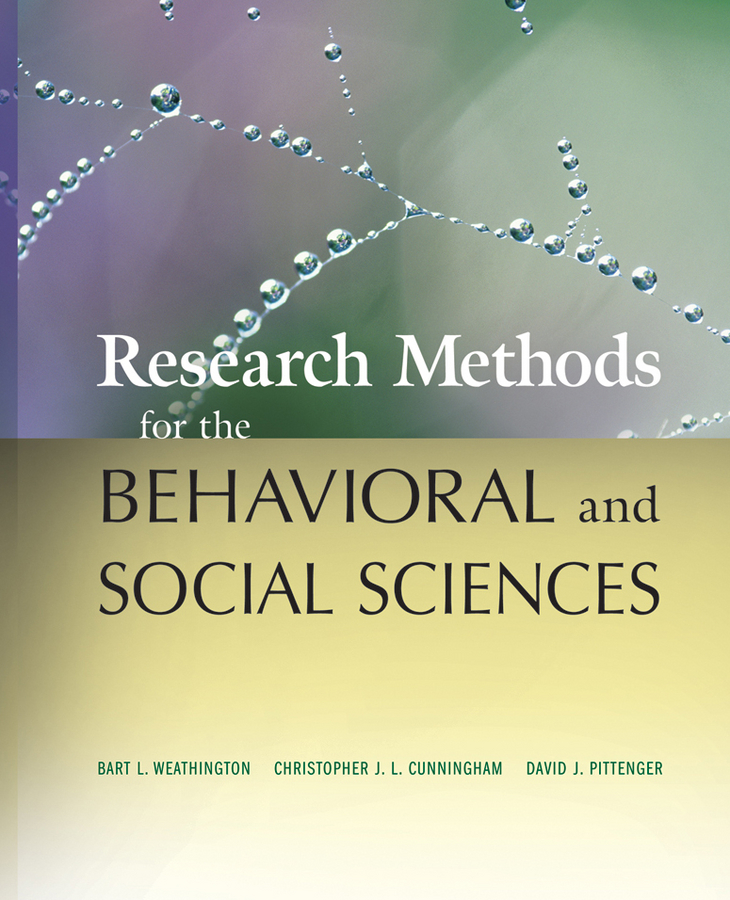 Обложка книги «Research Methods for the Behavioral and Social Sciences»
