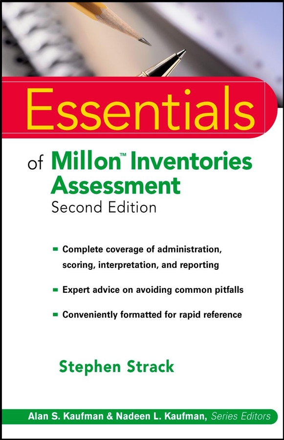 Обложка книги «Essentials of Millon Inventories Assessment»