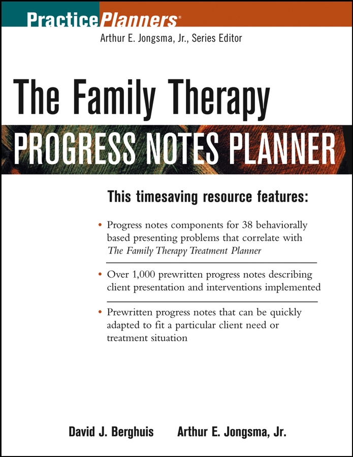 Обложка книги «The Family Therapy Progress Notes Planner»