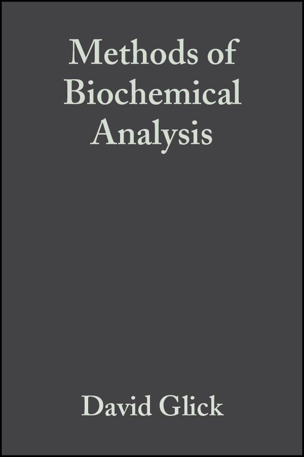 Обложка книги «Methods of Biochemical Analysis, Volume 19»