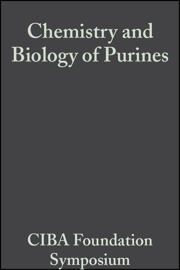 Обложка книги «Chemistry and Biology of Purines»