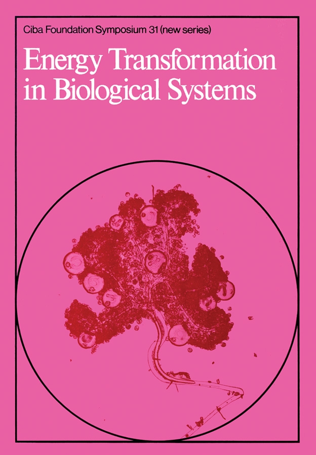 Обложка книги «Energy Transformation in Biological Systems»