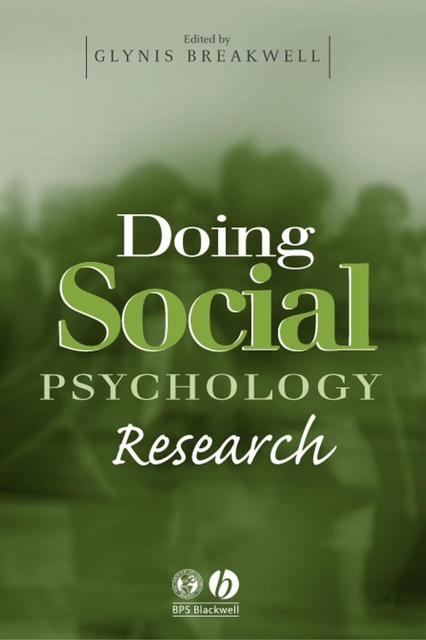 Обложка книги «Doing Social Psychology Research»