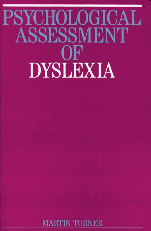 Обложка книги «Psychological Assessment of Dyslexia»