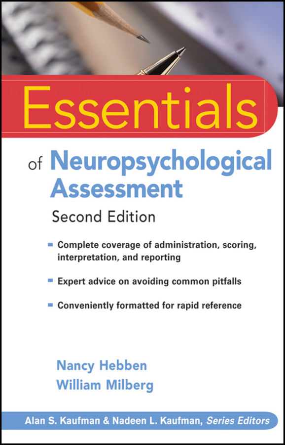 Обложка книги «Essentials of Neuropsychological Assessment»