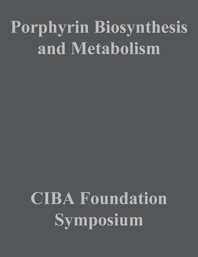 Обложка книги «Porphyrin Biosynthesis and Metabolism»