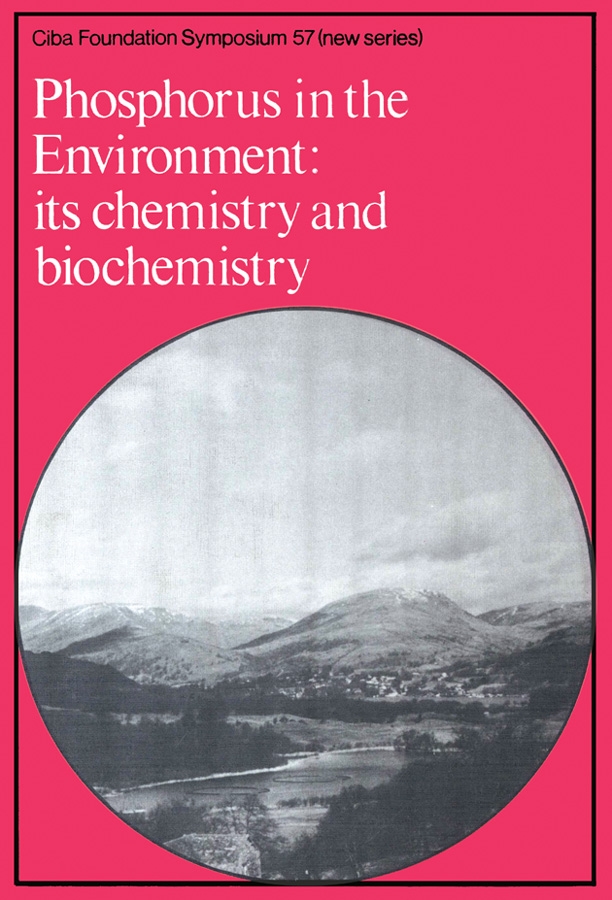 Обложка книги «Phosphorus in the Enviroment»