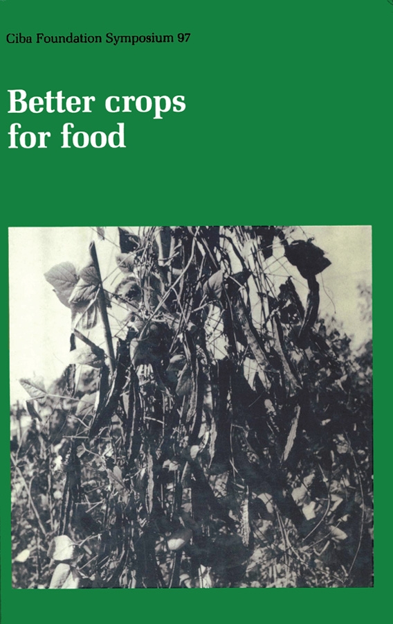 Обложка книги «Better Crops for Food»